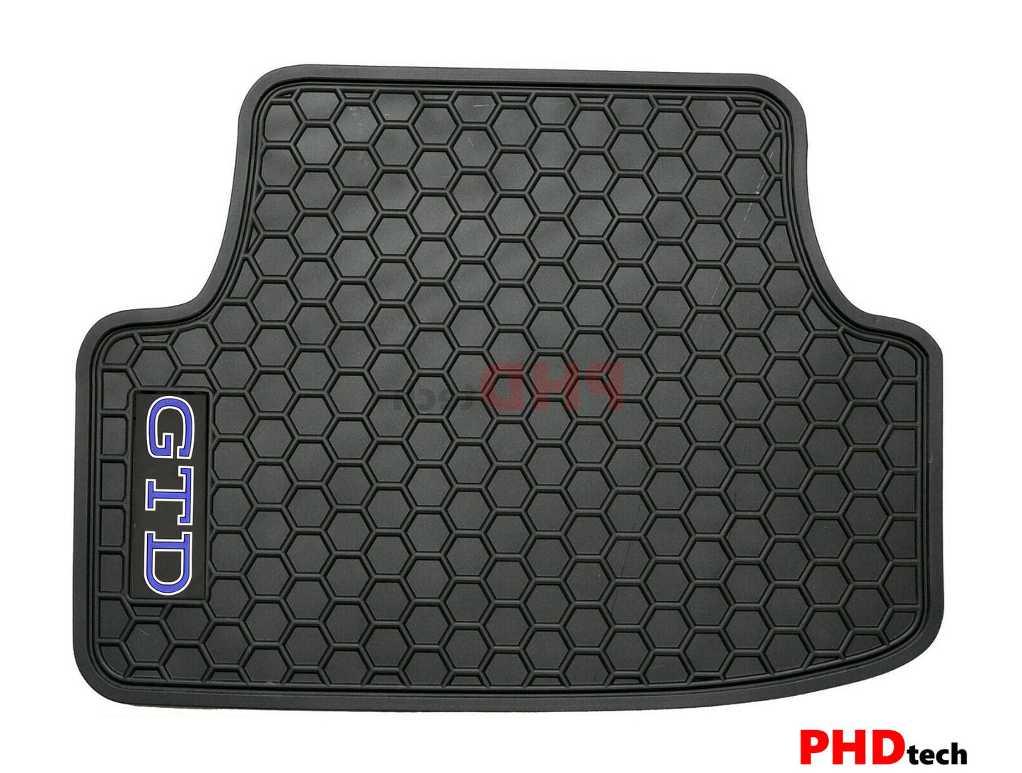 All Weather Rubber Car Floor Mats fit VW Golf GTD MK8 Volkswagen--Blue GTD
