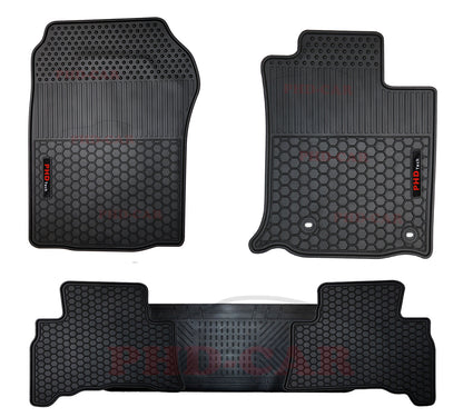 All Weather Rubber Car Floor Mats Fit Toyota Landcruiser Prado 150 Land Cruiser 2013-2024