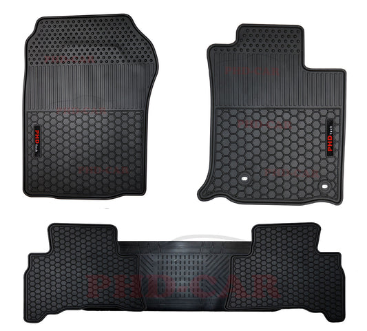 All Weather Rubber Car Floor Mats Fit Toyota Landcruiser Prado 150 Land Cruiser 2013-2024