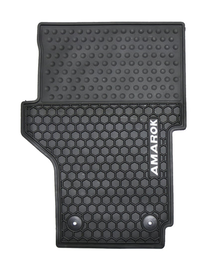 All Weather Rubber Car Floor Mats Fit VW Amarok 2011-2023 Volkswagen
