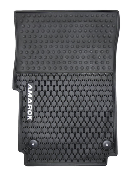 All Weather Rubber Car Floor Mats Fit VW Amarok 2011-2023 Volkswagen