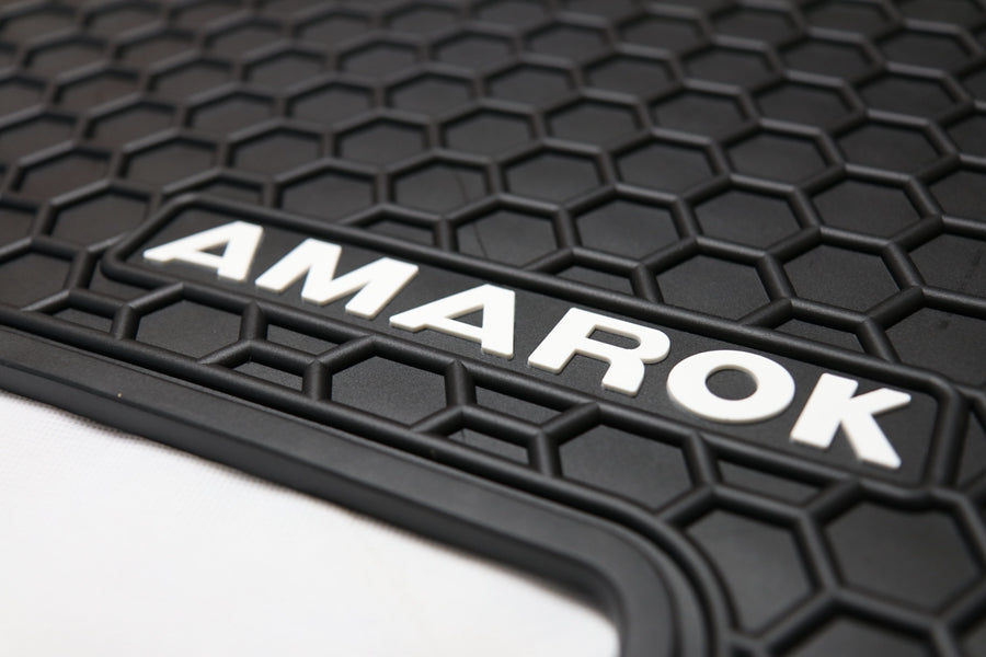 All Weather Rubber Car Floor Mats Fit VW Amarok 2011-2023 Volkswagen