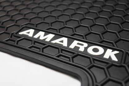All Weather Rubber Car Floor Mats Fit VW Amarok 2011-2023 Volkswagen