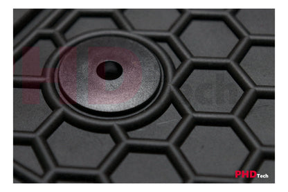 All Weather Rubber Car Floor Mats fit VW Volkswagen Tiguan AllSpace All Space 2017~Onwards