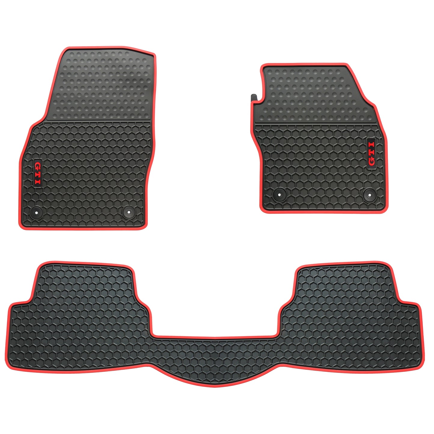 All Weather Rubber Car Floor Mats fit VW Polo GTI 2018~Onwards