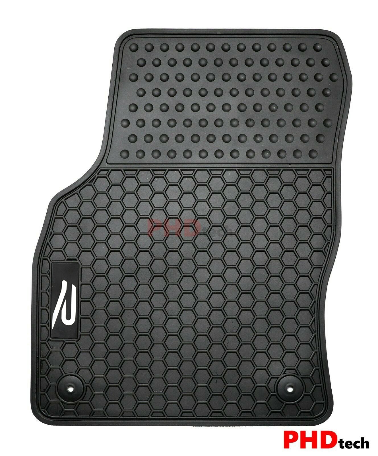 All Weather Rubber Car Floor Mats fit VW Golf R MK8 Volkswagen-white R
