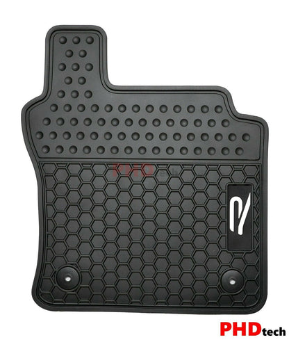 All Weather Rubber Car Floor Mats fit VW Golf R MK8 Volkswagen-white R