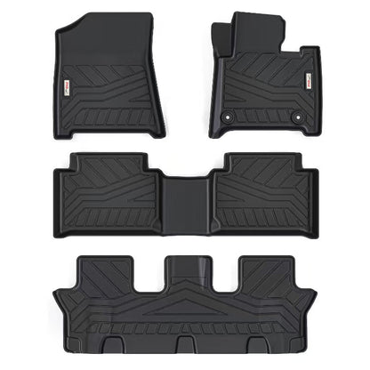 3D Moulded Car Floor Mats Fit NEW Hyundai Santa Fe 2024~Onwards