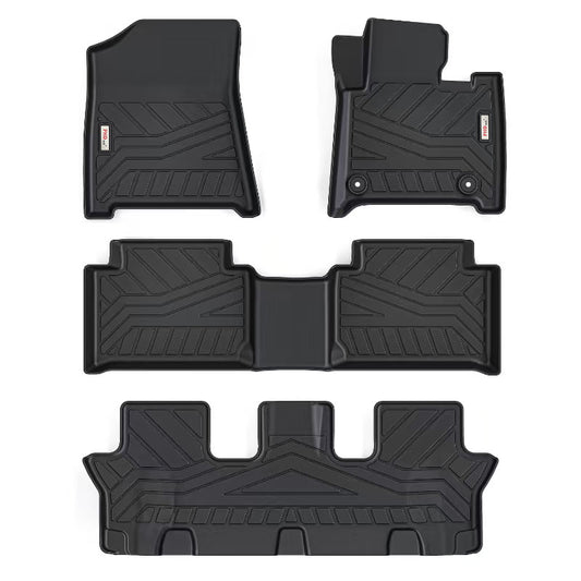 3D Moulded Car Floor Mats Fit NEW Hyundai Santa Fe 2024~Onwards