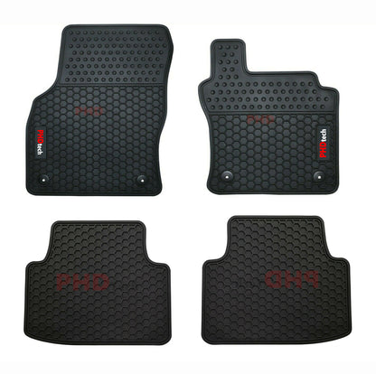 All Weather Rubber Car Floor Mats fit VW Volkswagen Tiguan AllSpace All Space 2017~Onwards
