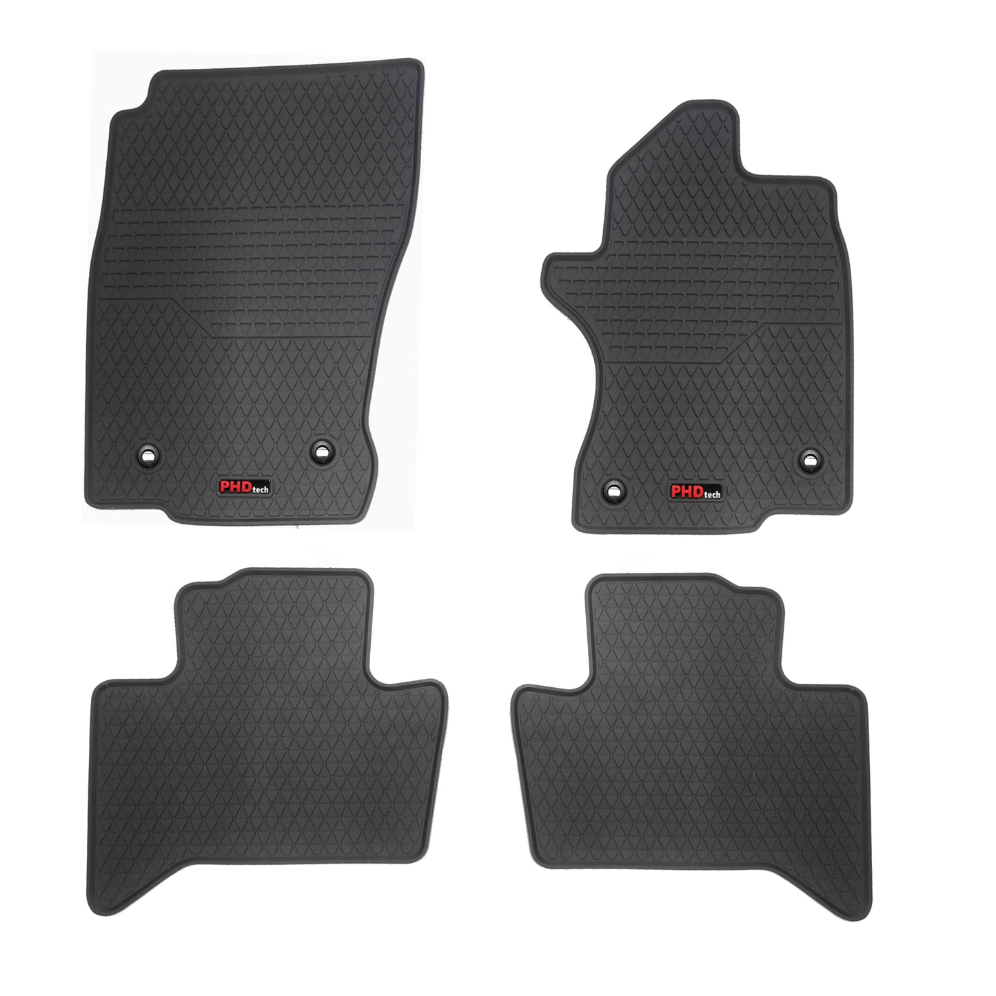 All Weather Rubber Car Floor Mats Fit Toyota Landcruiser Prado 250 Land Cruiser Nov. 2024-Onwards