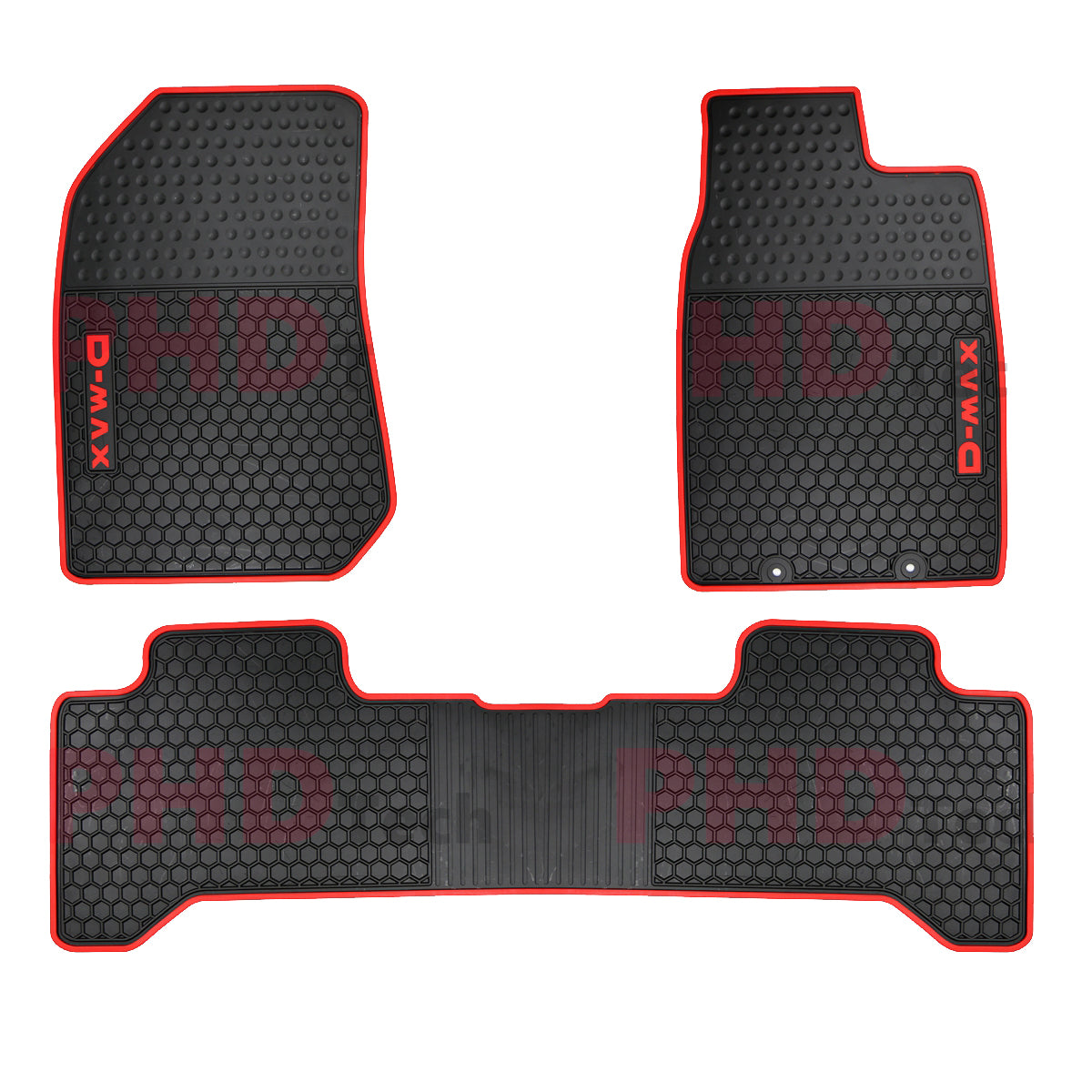 All Weather Rubber Car Floor Mats Fit ISUZU DMAX Dual Cab DMAX 2012J