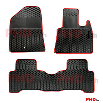 All Weather Rubber Car Floor Mats Fit  HYUNDAI SANTA FE Santafe 2012~18 DM