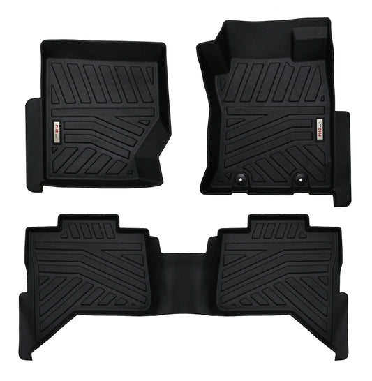 3D Moulded Car Floor Mats Fit All New MITSUBISHI Triton MV 2024 ~ Onwards