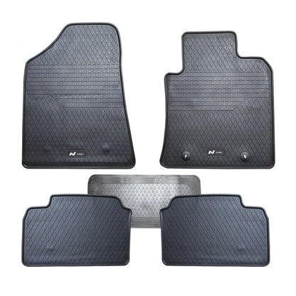 All Weather Rubber Car Floor Mats Fit Hyundai Hatchback i30 N N-Line PD 2017-ONWARD