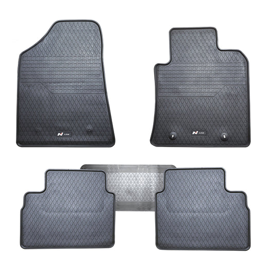 All Weather Rubber Car Floor Mats Fit Hyundai sedan i30 N N-Line PD 2017-ONWARD