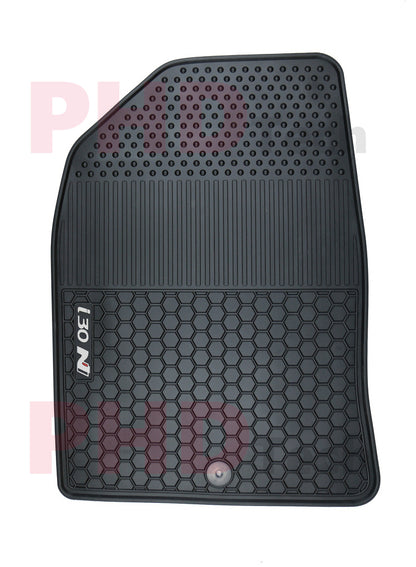 All Weather Rubber Car Floor Mats Fit Hyundai i30 N-Line Hatch 2017-Onwards N Line
