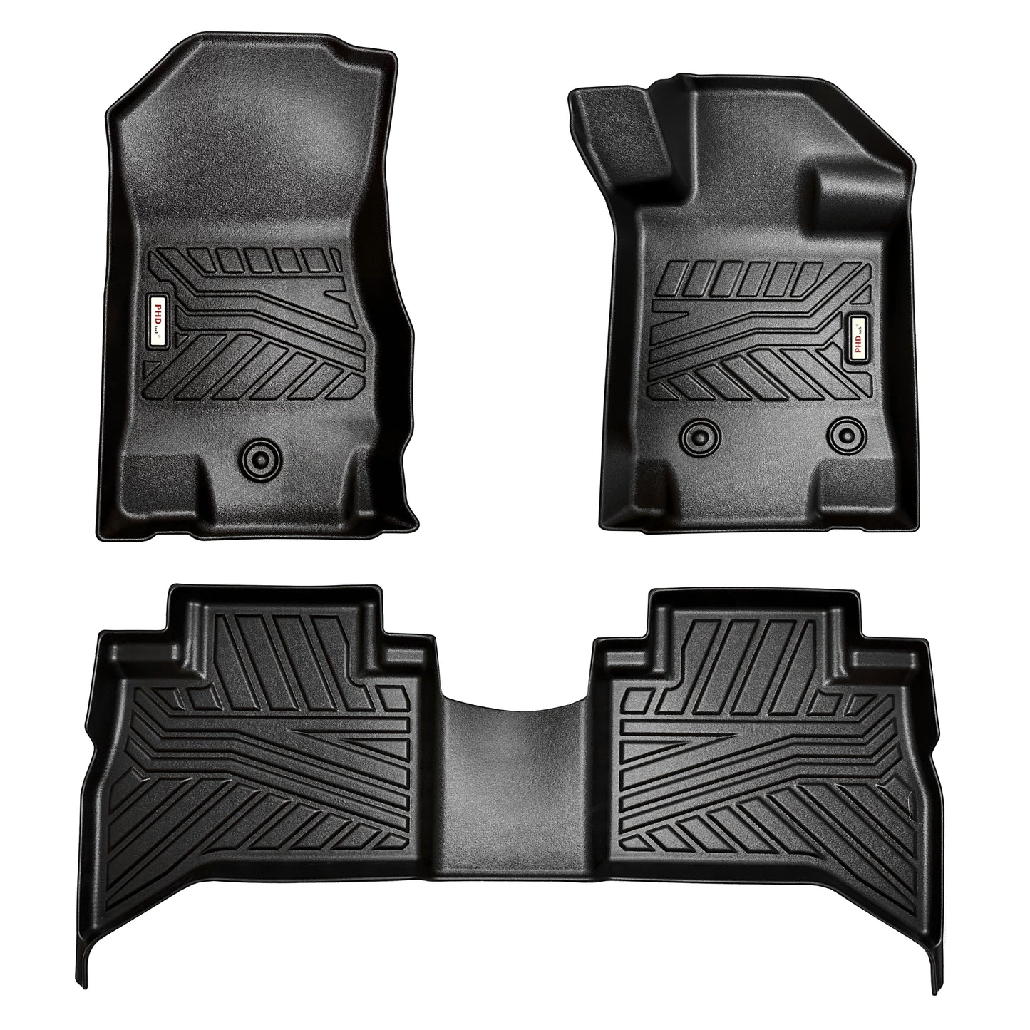 LDV T60 Jul 2022~Onward 3D Moulded Car Floor Mats T 60 Max LUXE Max PRO (W/ Driver Footrest)