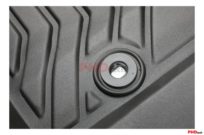 3D Moulded Car Floor Mats Toyota Landcruiser 76 Series 2009-2023 GXL Land Cruiser