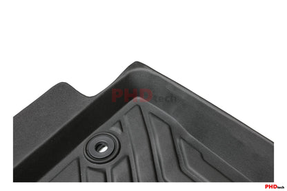 TOYOTA LANDCRUISER 79 SERIES 2012-2023 LAND CRUISER Front Row 3D MOULDED CAR FLOOR MATS