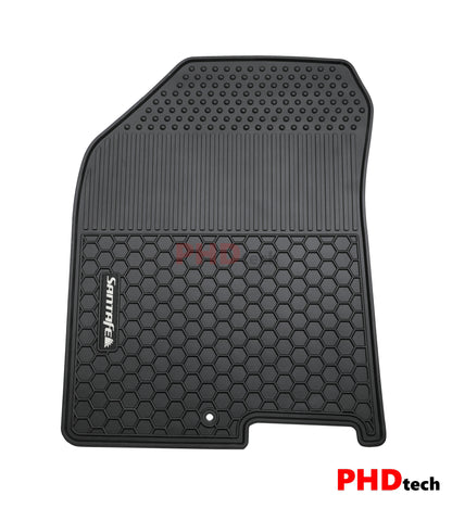 All Weather Rubber Car Floor Mats Fit  HYUNDAI SANTA FE Santafe TM 2018~2020