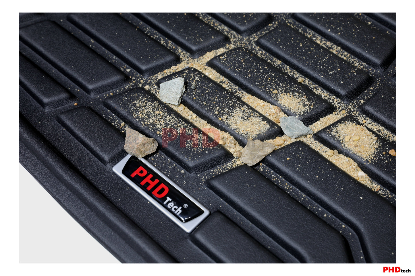3D Moulded TPE All Weather Floor Mats Liners Fit TOYOTA HILUX Dual Cab 2015~Onward Auto Only