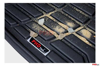 TOYOTA LANDCRUISER 79 SERIES 2012-2023 LAND CRUISER Front Row 3D MOULDED CAR FLOOR MATS
