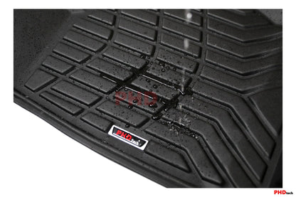 TOYOTA LANDCRUISER 79 SERIES 2012-2023 LAND CRUISER Front Row 3D MOULDED CAR FLOOR MATS
