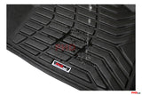 3D Moulded TPE All Weather Floor Mats Liners Fit TOYOTA HILUX Dual Cab 2015~Onward Auto Only