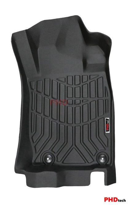 3D MOULDED CAR FLOOR MATS Mitsubishi Triton Club Cab MQ/MR 2015-2023