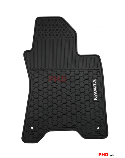All Weather Rubber Car Floor Mats Fit NISSAN Navara NP300 D23  Nov. 2015-2025