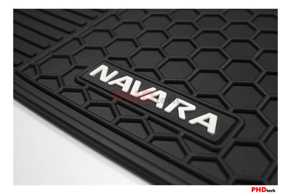 All Weather Rubber Car Floor Mats Fit NISSAN Navara NP300 D23  Nov. 2015-2025