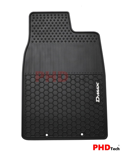 ***Back Order May.***All Weather Rubber Car Floor Mats Fit ISUZU D-MAX Dual Cab DMAX 2012~Jul 2020