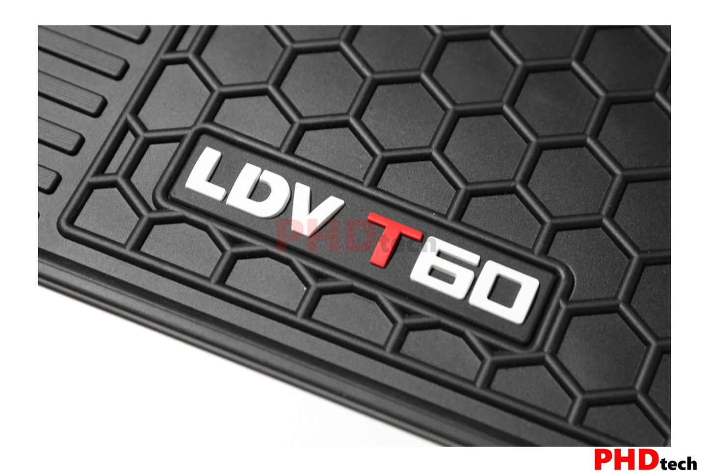 Premium Quality All Weather Rubber Floor Mats fit LDV T60 LUXE PRO Trailrider