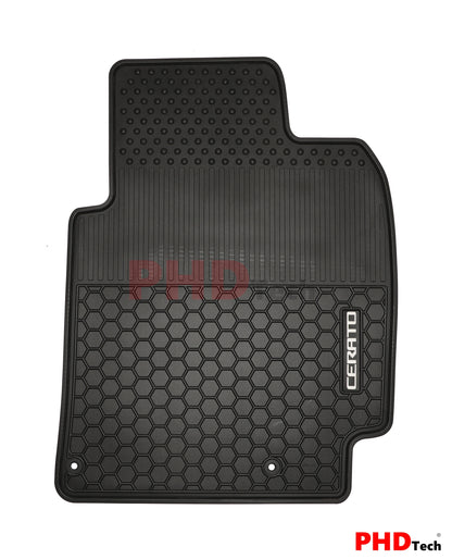 All Weather Rubber Car Floor Mats Fit KIA CERATO Jul 2018～Onwards