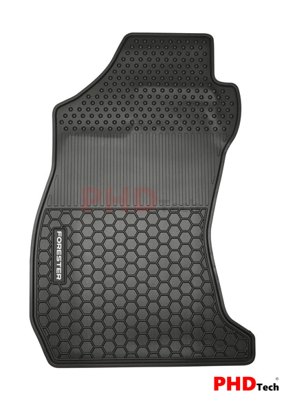 Premium Quality All Weather Rubber Car Floor Mats for Subaru Forester S4 SJ 2013-2018