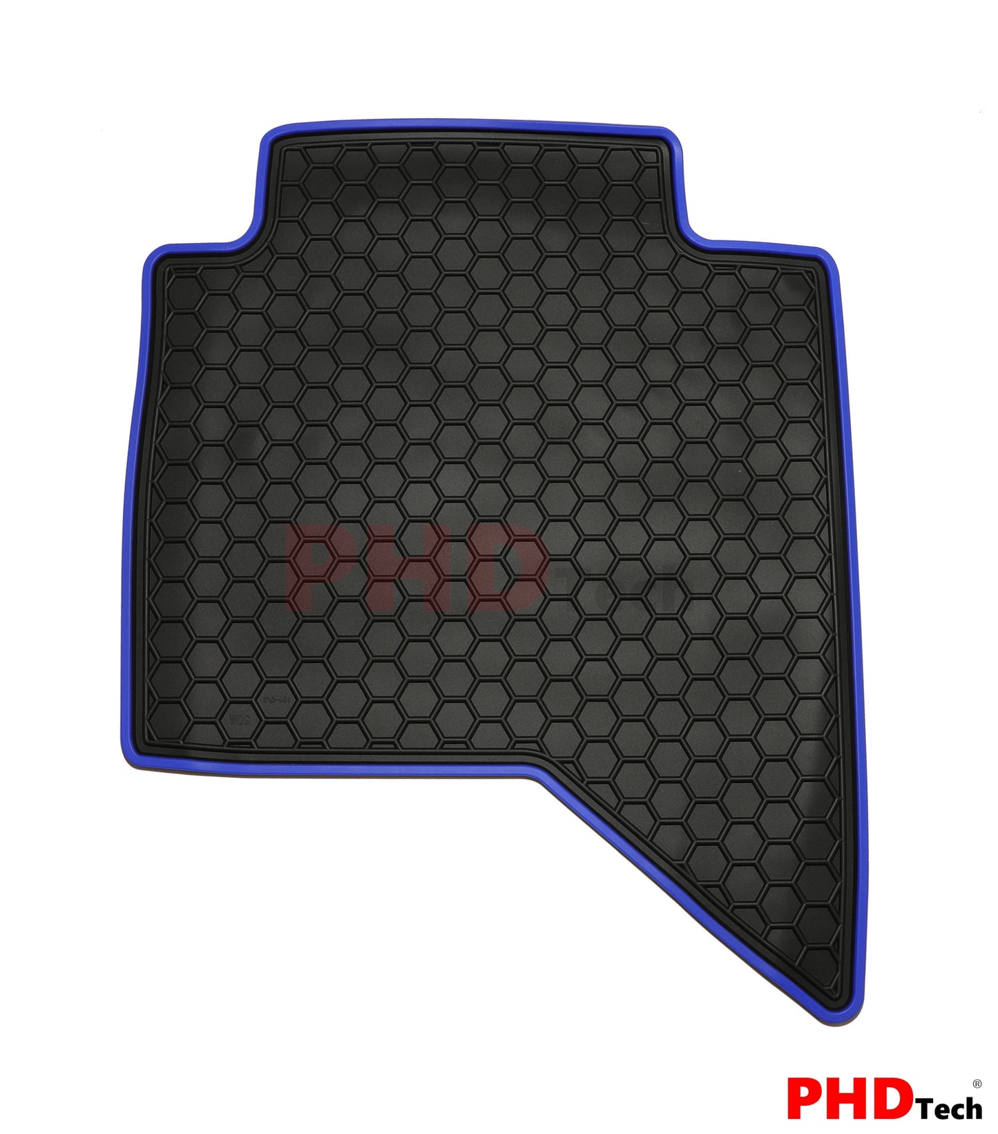 All Weather Rubber Car Floor Mats Fit ISUZU D-MAX Dual Cab DMAX 2021~ Blue Trim