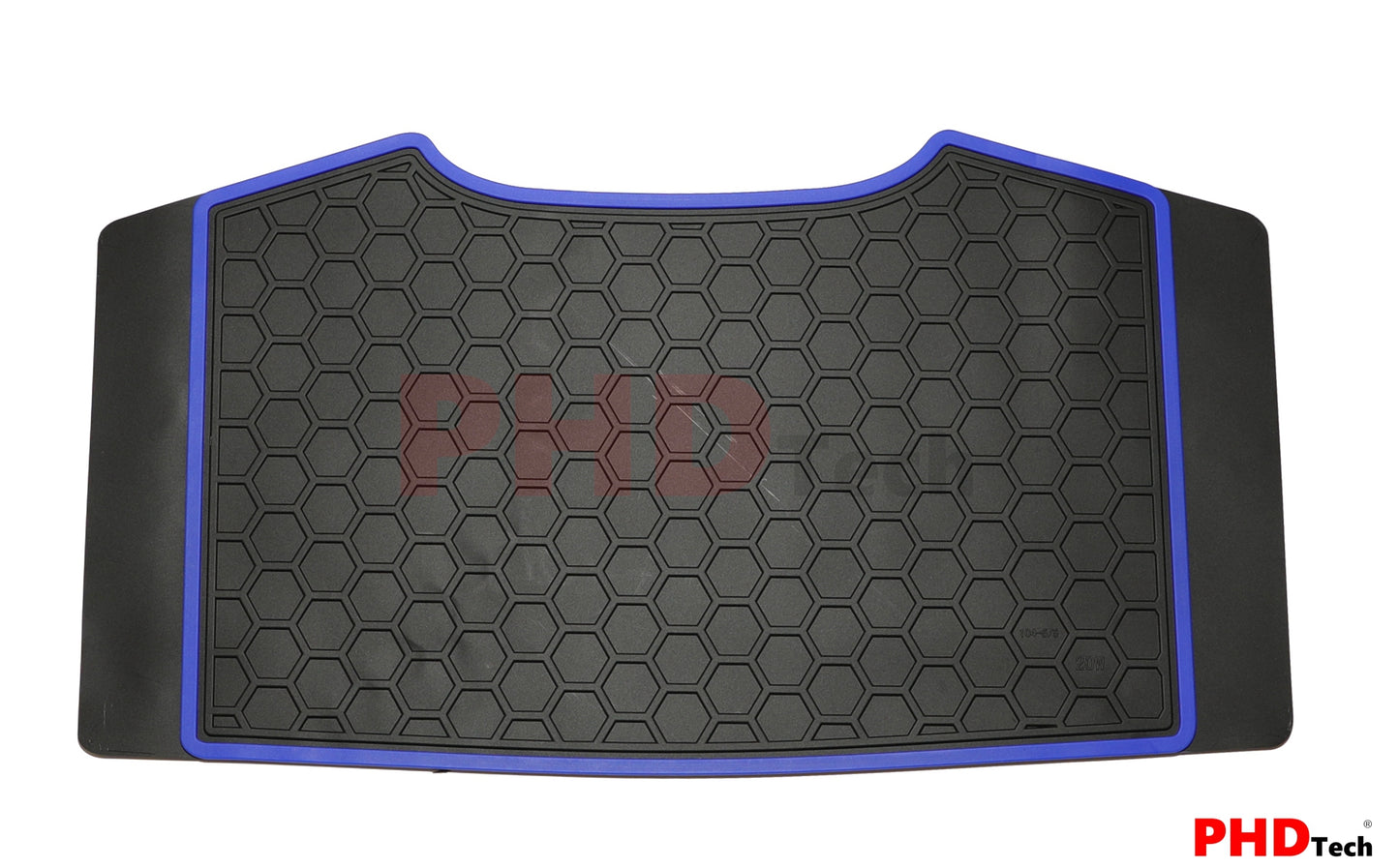 All Weather Rubber Car Floor Mats Fit ISUZU D-MAX Dual Cab DMAX 2021~ Blue Trim
