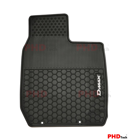 All Weather Rubber Car Floor Mats Fit ISUZU D-MAX Dual Cab DMAX 2021~