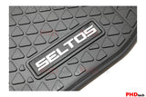 All Weather Rubber Car Floor Mats Fit KIA Seltos 2019~Onwards