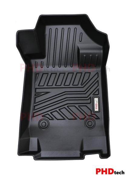 LDV T60  2017~2021 Trailrider Max 3D Moulded Car Floor Mats Full Set (W/ Driver Footrest)