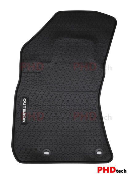 All Weather Rubber Car Floor Mats fit Subaru Outback Gen5 2015~2020