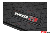 All Weather Rubber Car Floor Mats Fit MG 3 MG3 2014-Jul.2024