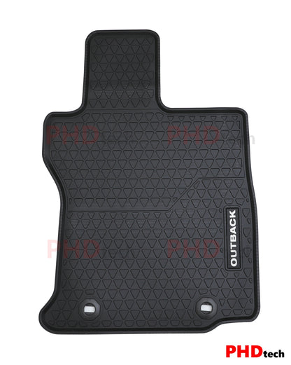All Weather Rubber Car Floor Mats fit All-New Subaru Outback Gen6 May 2020~Apr. 2026