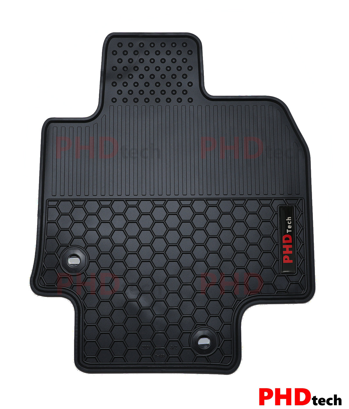 Rubber Car Floor Mats fit Toyota KLUGER Jun 2021~Onward 1st & 2nd Row All Weather
