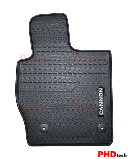 All Weather Rubber Car Floor Mats Fit Great Wall UTE GWM CANNON L/Base