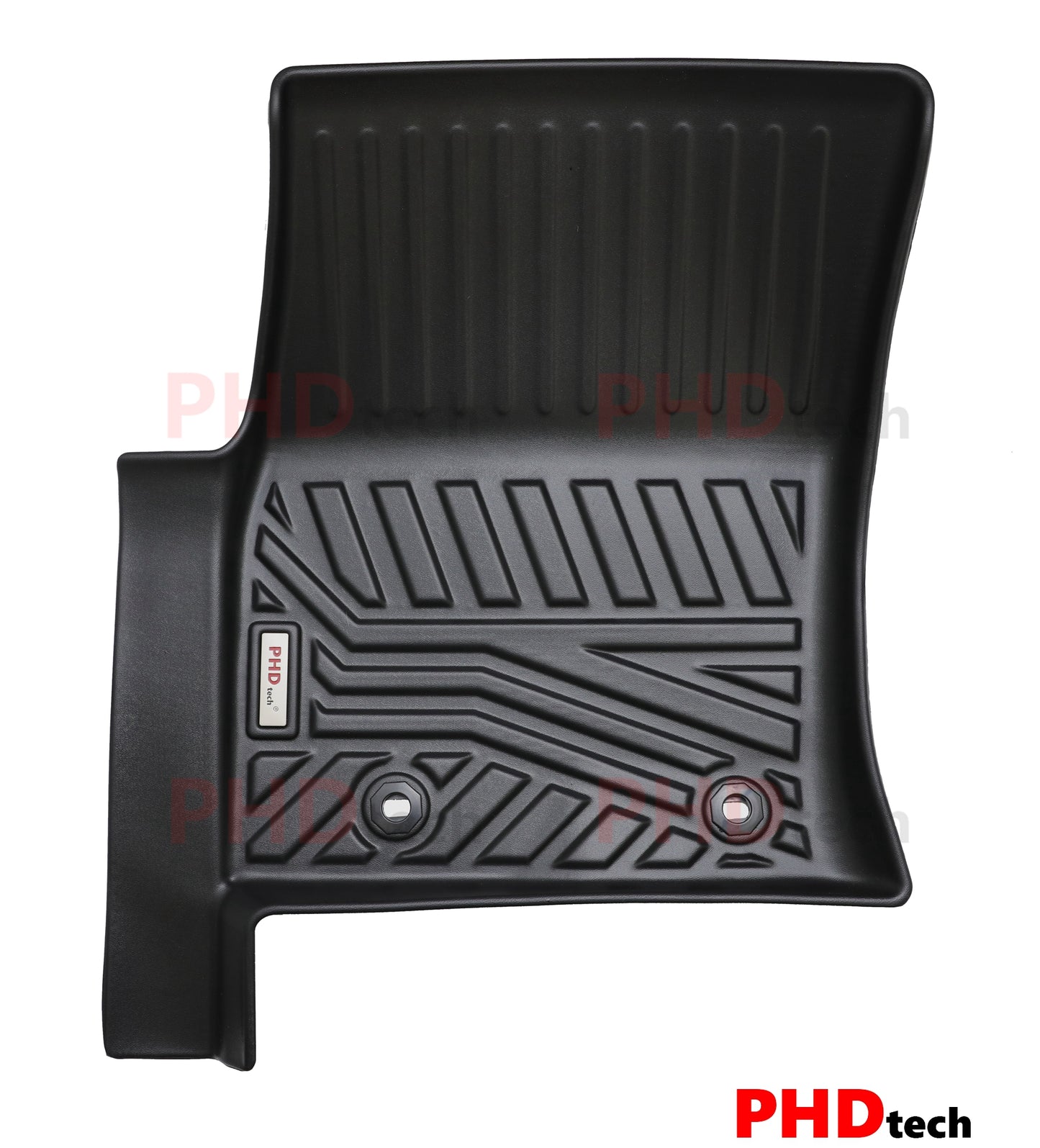 Toyota LandCruiser 300 Land Cruiser 3D Moulded Car Floor Mats Dec 2021-Onward 1st & 2nd Row LC300