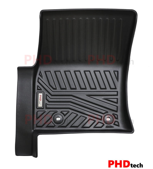 Lexus LX LX 450/500/570/600 3D Moulded Car Floor Mats Dec 2021-Onward 1st & 2nd Row