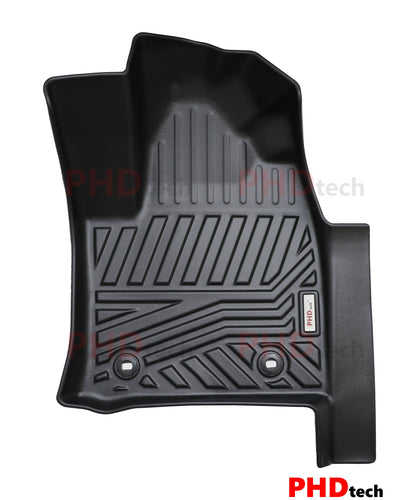 Toyota LandCruiser 300 Land Cruiser 3D Moulded Car Floor Mats Dec 2021-Onward 1st & 2nd Row LC300