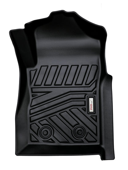 3D Moulded Car Floor Mats fit Ford Ranger Dual Cab Jul. 2022~Onwards XL XLS XLT Sport Wildtrak Raptor